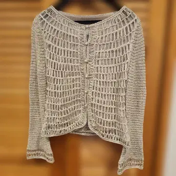 Sybilla 시빌라 가디건 시어 베이지 M