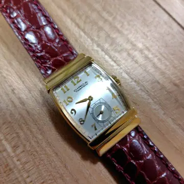 CIRCA 아날로그 손목시계 실버/골드