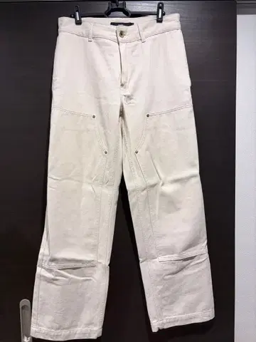 VAPORIZE / 데님 더블 니 팬츠 더블니