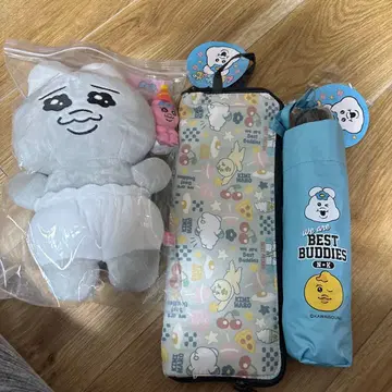 새상품 뇸포챰 접이식 우산 케이스 우천 겸용