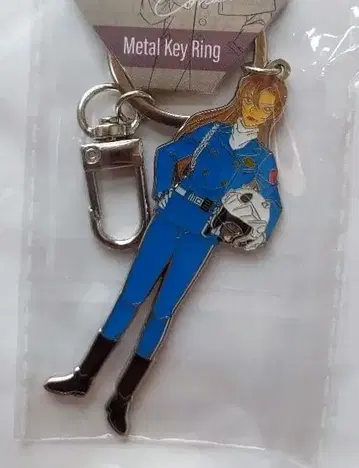 명탐정 코난 하이웨이의 타락천사 메탈 키링 하기와라 치하야