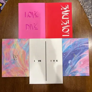 LOVE DIVE / I HAVE IVE (싱글) 묶음 판매