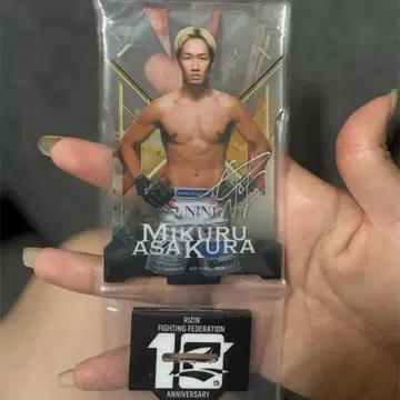 새상품 RIZIN 제일복권 A상 아사쿠라 미쿠루 아크릴 스탠드