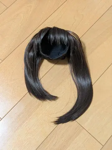 인형 가발 8.5인치 블랙 트윈 테일 토키사키 쿠루미