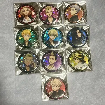 스마스로 도쿄 리벤저스 리베스로 트레이딩 홀로그램 캔뱃지 컴프