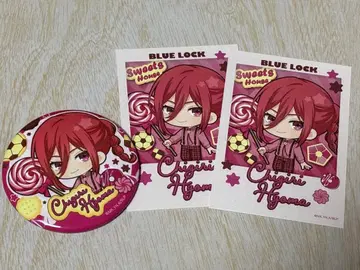 블루 록 치기리 효마 sweet house 캔뱃지 카드