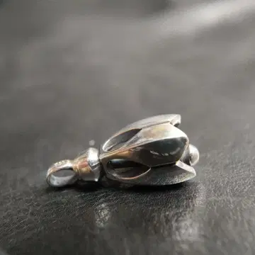 실버 925 종 모양 펜던트 탑 12.4g