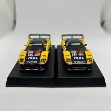 교쇼 1/64 페라리 Ferrari F40 GTE 2대 세트