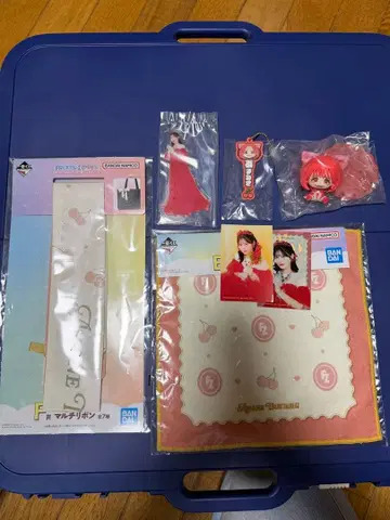 FRUITS ZIPPER 제일복권 츠키아시 아마네 세트