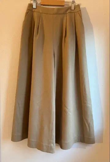 GRACE CONTINENTAL 와이드 팬츠 36 베이지