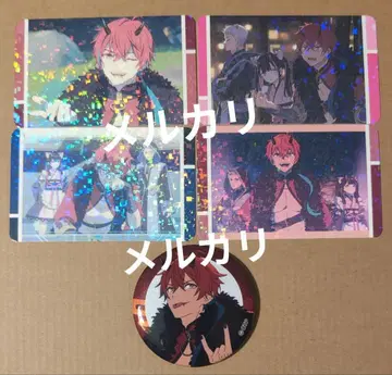 제 아키라 초카구야히메 홀로그램 카드 TSUTAYA 캔뱃지 블랙 오닉스