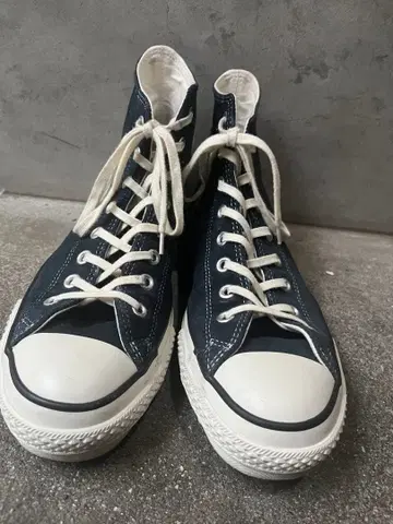 CONVERSE AS J HI us9 스웨이드 네이비