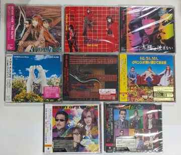 THE ALFEE CD 8장 묶음 판매