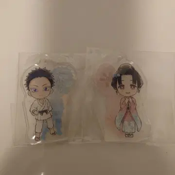 귀멸의 칼날 제일복권 번개의 형제 하쿠지, 코유키 아크릴 참