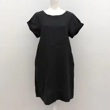 마가렛호웰 린넨 원피스 차콜 F 린넨 100% 반팔