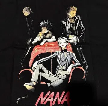 NANA 야자와 아이 애니메이션 T셔츠 XL 사이즈 블랙
