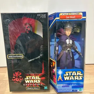 Star Wars 스타 워즈 12인치 2체 세트 다스 몰
