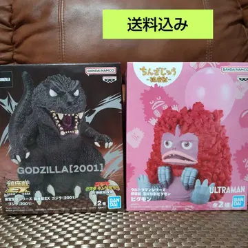 [ 초특가 선착순 ] GODZILLA (2001) & 피그몬 피규어 세트