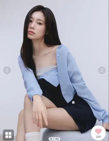 SNIDEL Sustaina 메탈 플레이트 가디건