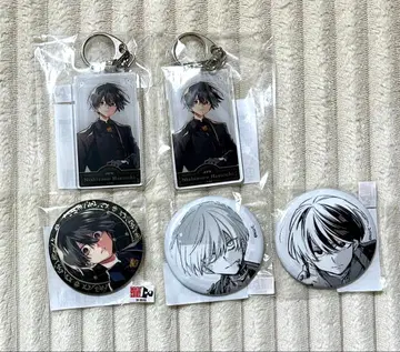 열강전선 사이온 렌이치 마루쿠지 복권 메이트 캔뱃지 아크릴 키링