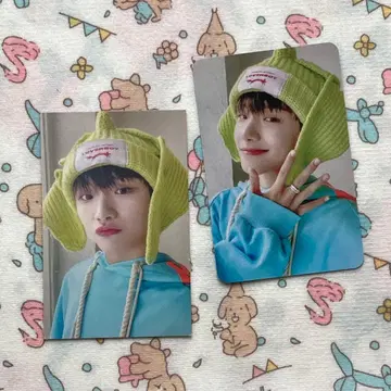 BOYNEXTDOOR 운학 WHO 사전예약 한정판 트레이딩 카드 2장