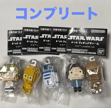 전 5종 컴프 STAR WARS 도트 피규어 참 스타워즈