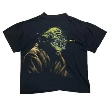 90s STAR WARS 스타워즈 요다 디즈니 블랙 XL