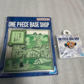 ONE PIECE BASE SHOP 버기 후샤 마을 핀즈 마그넷