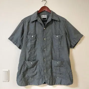 70S 80S 멕시코제 GUAVABERAS Cal 쿠바 셔츠 40