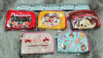 가챠 몽치치 외출 패스 케이스 전 5종 세트 풀컴프
