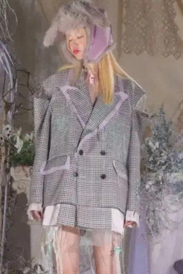 rurumu 2024 AW Ainsel's Heart 자켓