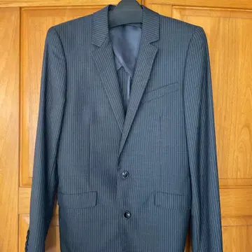 정장 셀렉트 수트 팬츠 2벌 블랙 스트라이프 남성용