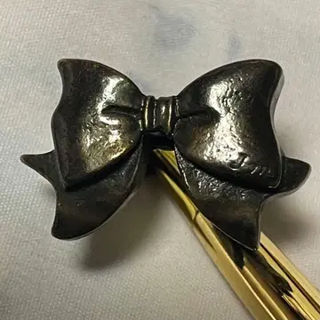 Jane Marple 리본 반지 블랙 계열 리본