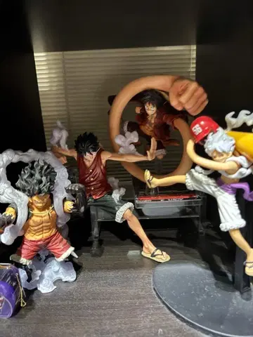 원피스 피규어 루피 세트 니카 원피스 카드