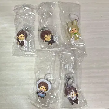 몬치치 메지루시 액세서리 2 가챠 5종 세트