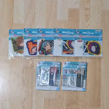 지크 액스 제일복권 아크릴 참 샤리아블 앙키 스티커 세트