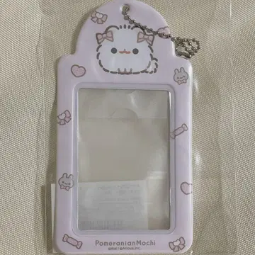 포메라니안 모찌 폴라로이드 홀더 핑크