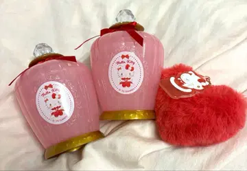 산리오 복권 키티 백참 소품함 복슬복슬 하트참