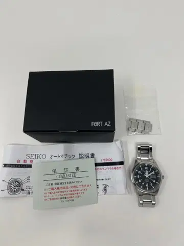 세이코5 SNZG13K1 밀리터리 블랙