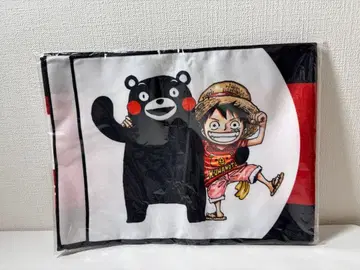 구마모토 부흥 프로젝트 원피스 x 쿠마몬 머플러 타월