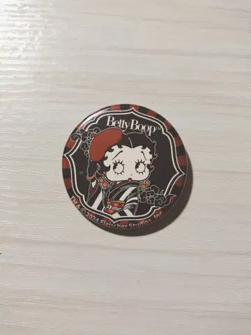 베티 붑 일본풍 디자인 핀 배지 2024년 제조