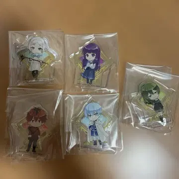 제일복권 장송의 프리렌 큥캐릭터 아크릴 스탠드 5종 세트