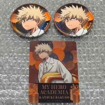 나의 히어로 아카데미아 히로아카 10주년 캔뱃지 특전 바쿠고 카츠키