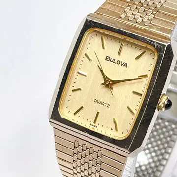 BULOVA 여성용 손목시계 쿼츠 새 배터리 143