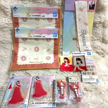 FRUITS ZIPPER 제일복권 츠키아시 아마네 묶음 판매