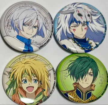 새벽의 연화 애니메이트 BD 연동 특전 캔뱃지 4개 세트 사룡