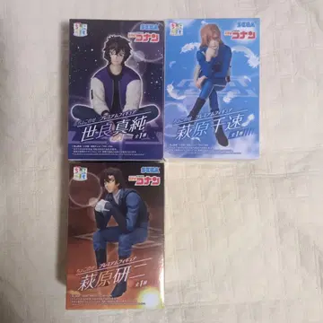 코난 피규어 세트 양세라(세라 마스미) 하기와라 치즈루 하기와라 켄지