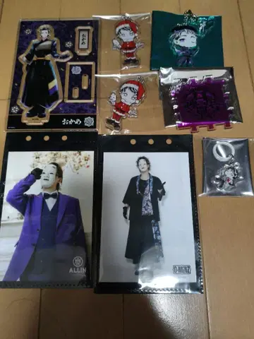 오카메상 아크릴 스탠드 (전국) 아크릴 키링, 브로마이드 세트