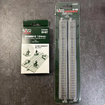 KATO 직선 선로 & 건널목 선로 세트