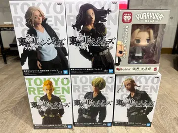 [ 미개봉 새상품 ] 도쿄 리벤저스 피규어 6개 세트